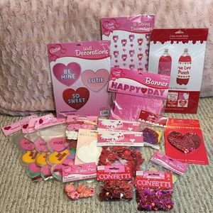 Valentine party decor